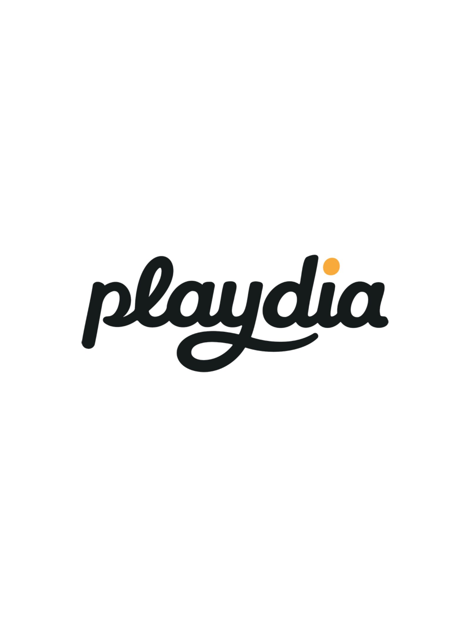 Playdia's updated logo